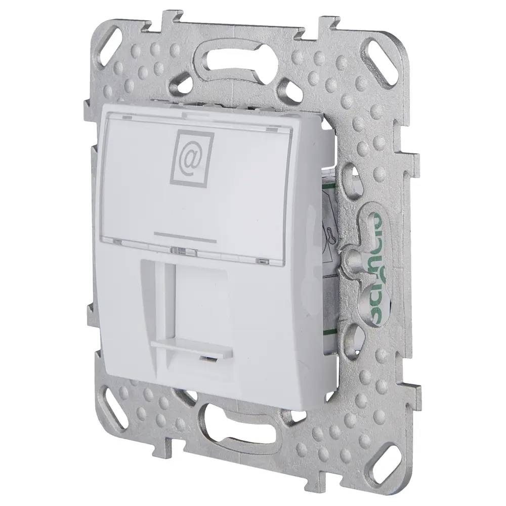 Розетка компьютерная встраиваемая Jung EcoProfi RJ45, цвет бежевый 17296346 STLM-2053410 - Вид №1