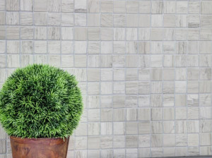 Серая мраморная мозаика