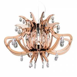 Подвесной светильник Lillibet Copper от Slamp LIL14SOS0000RA SLAMP ДИЗАЙНЕРСКИЕ 243566 Медный