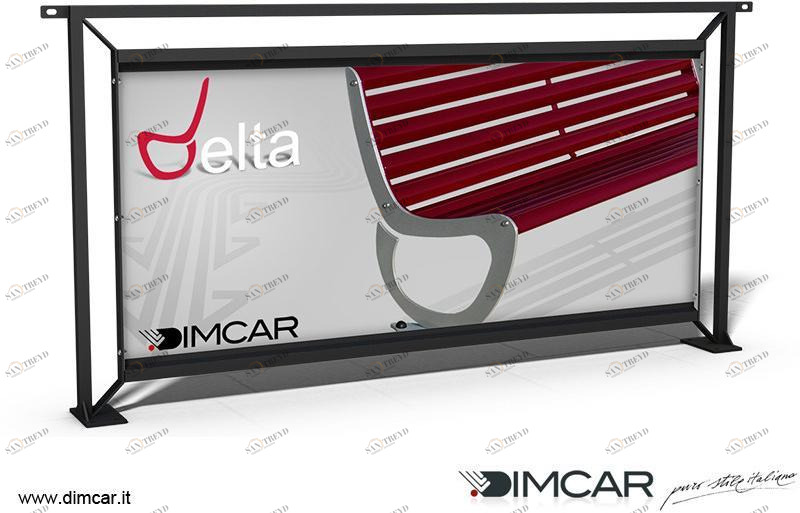 DIMCAR Барьер / рекламная панель из оцинкованной стали Elite sun-id-1505624