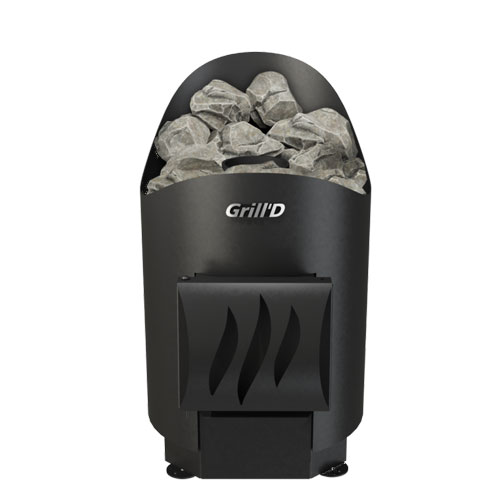 Печь для бани на дровах GRILL'D Aurora MINI Short 4961 - Вид №1