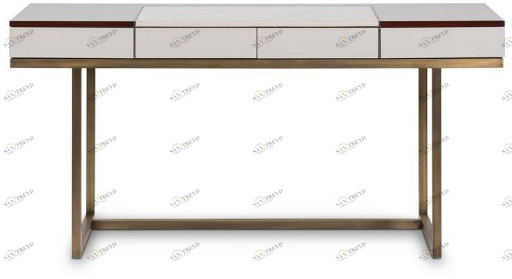 Stylish Club Письменный стол из фанерованной древесины с ящиками Manhattan Scf.m21