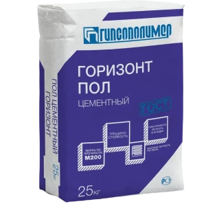 Ровнитель для пола Гипсополимер Горизонт 25 кг 86672602 STLM-2195566