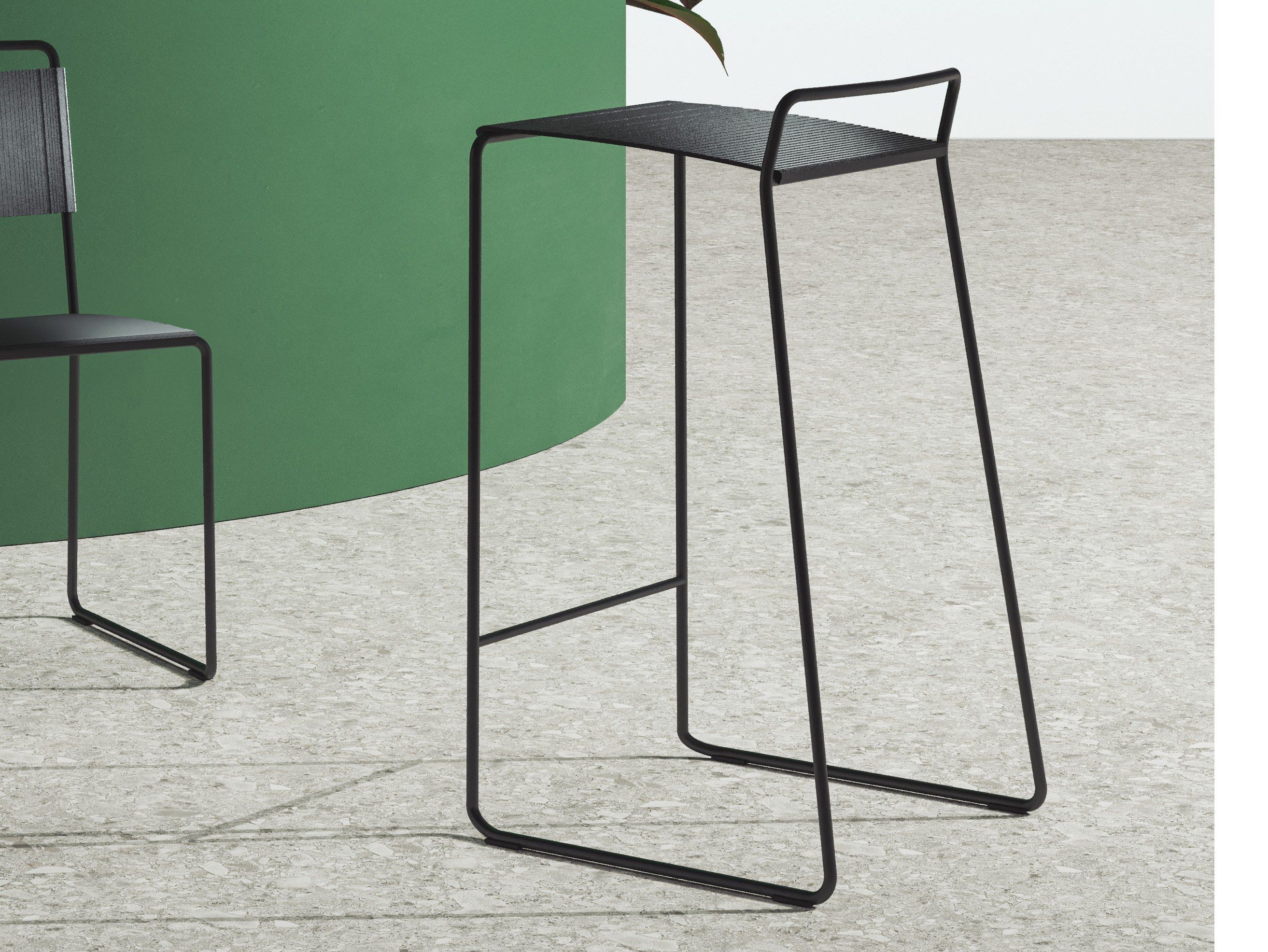 Высокий стальной штабелируемый стул ALMA DESIGN Estrosa ARCH-00138899 - Вид №1