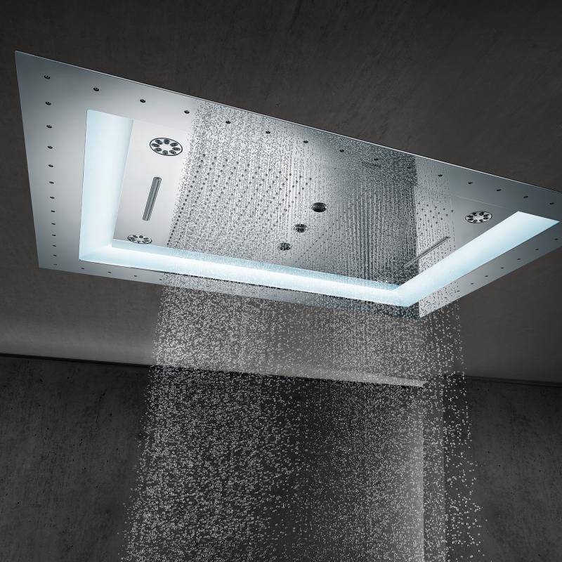 Потолочный душ GROHE AquaSymphony с 6+ режимами струи и подсветкой, хром (26373001) - Вид №6
