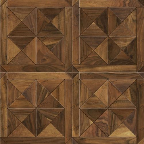 Модульный паркет Da Vinci Инженерный модульный паркет из ореха Лиана Орех Европейский (Грецкий) Натур (Гладкая) 620х620 мм 2600600108