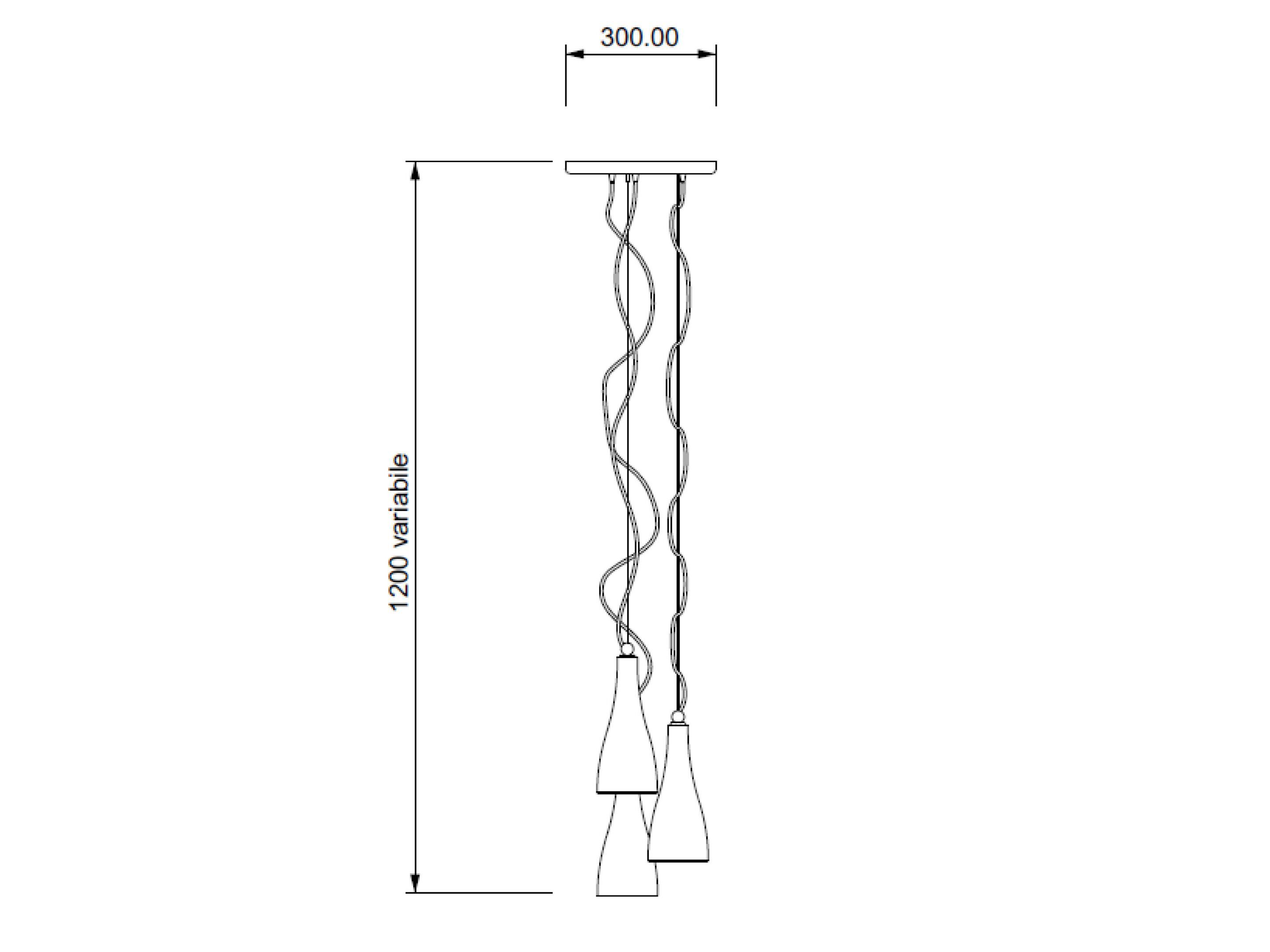 Стеклянный светодиодный подвесной светильник Lampex Italiana Glass ARCH-00031484 - Вид №2
