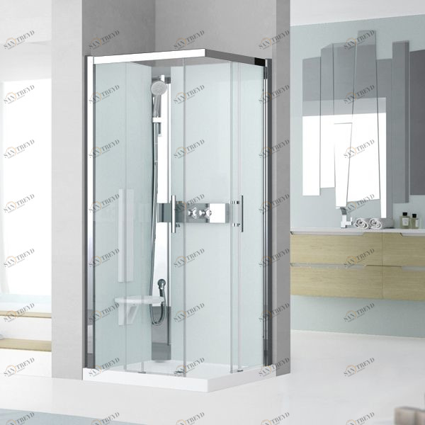 Novellini. Душевая кабина 90x70 A90x70 STANDARD с низким душевым поддоном GLAX 3 GL3A7090SM1KGL3A7090DM1K