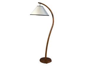 Деревянный светодиодный торшер