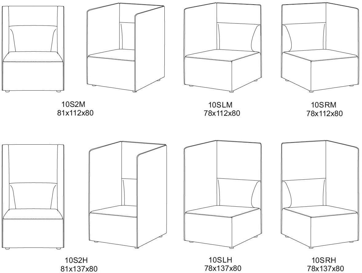 Recor Home Модульный диван из ткани Central sun-id-1509907 - Вид №2