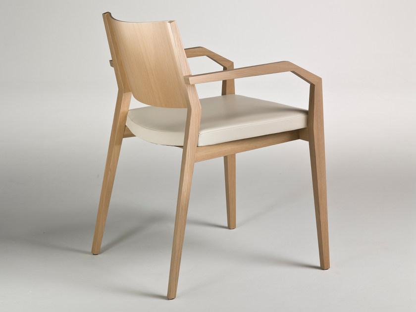 i 4 Mariani Стул дубовый с подлокотниками sun-id-1431339 - Вид №4