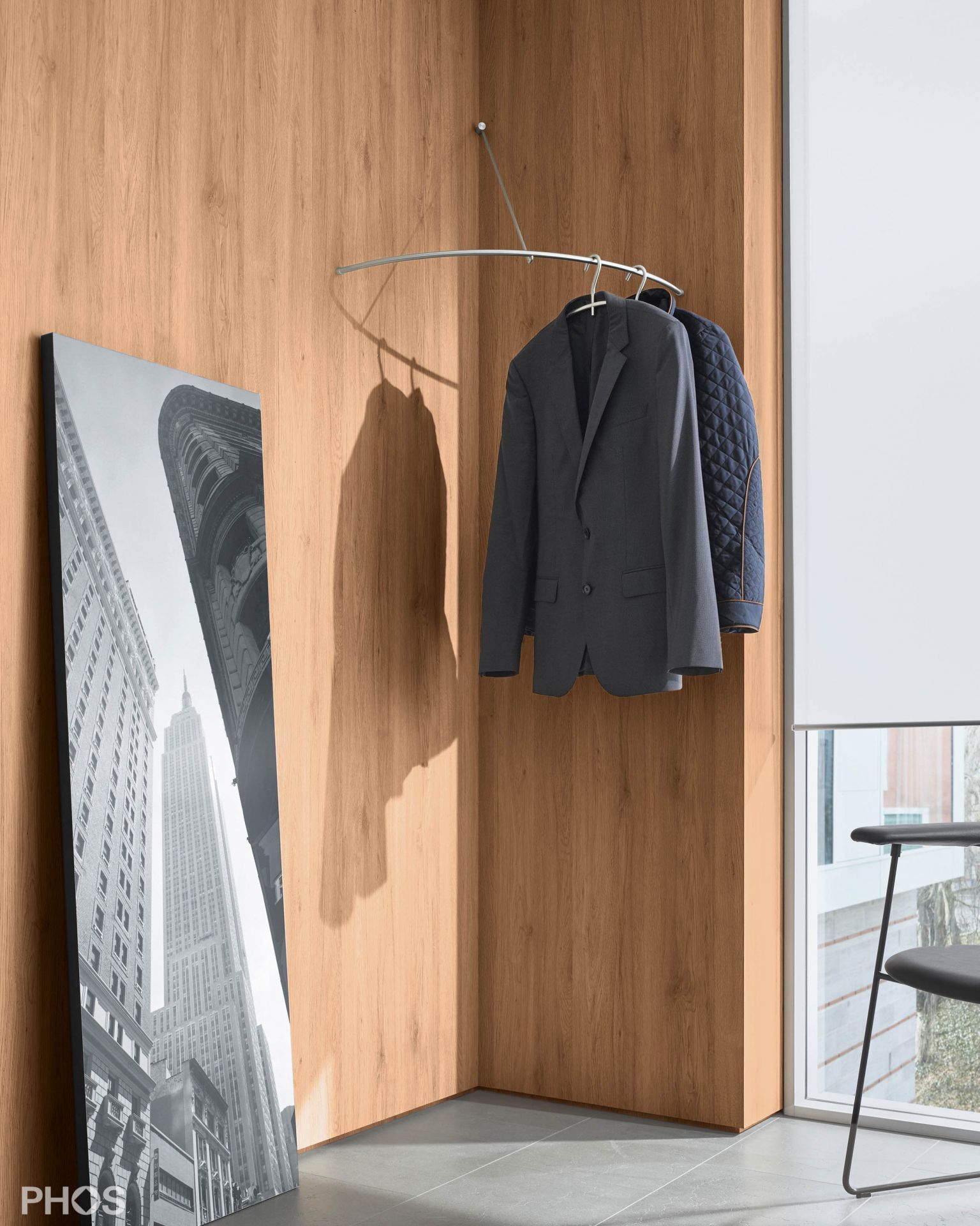 G400VW Угловой шкаф изогнут в четверть круга, радиус 40 см. PHOS  - Вид №1