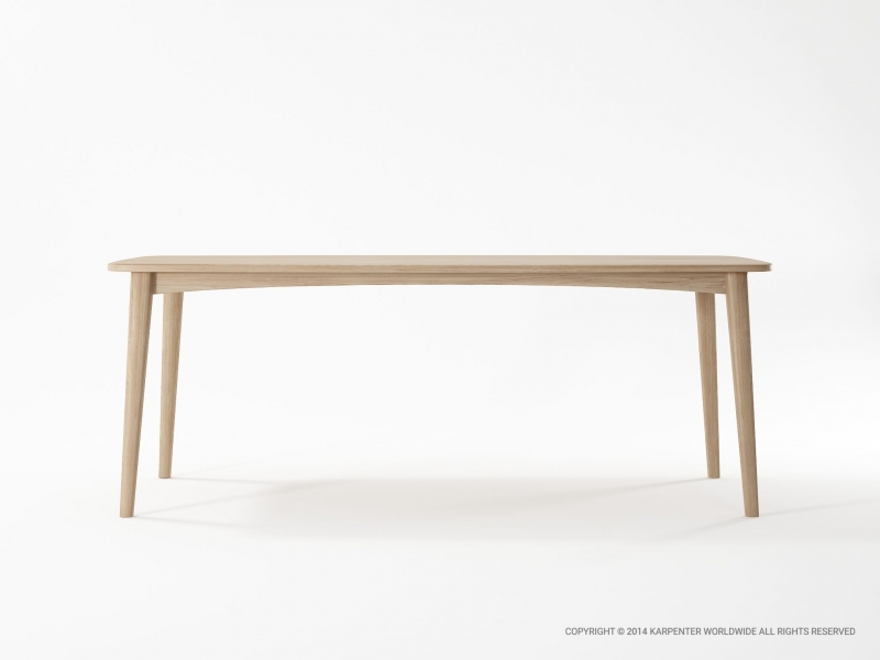 537_1072 Стол обеденный прямоугольный 200 Karpenter GRASSHOPPER