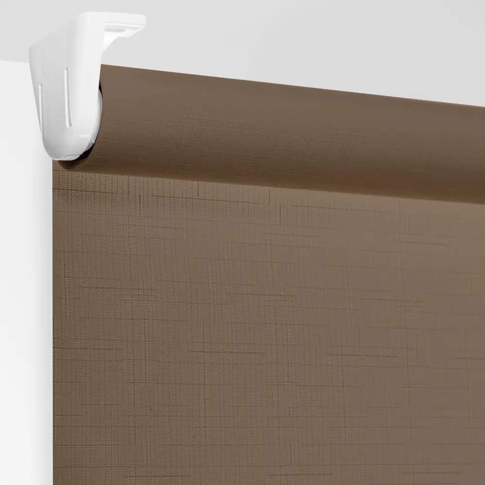 Штора рулонная Inspire Шантунг 60x160 см коричневая 82668400 STLM-2166293 - Вид №3