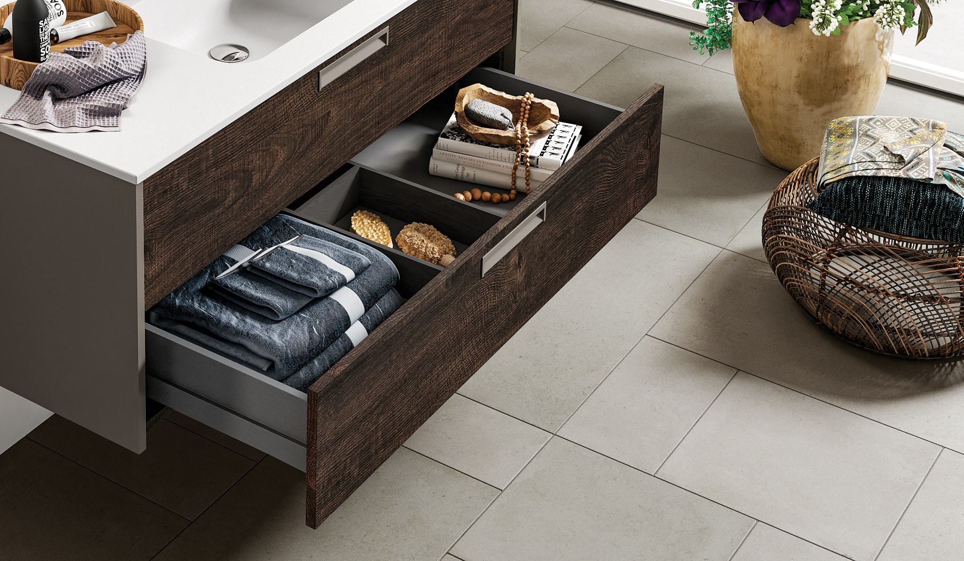 Kami 18 – 03 Mastella  Kami  Комплект мебели для ванной - Вид №2