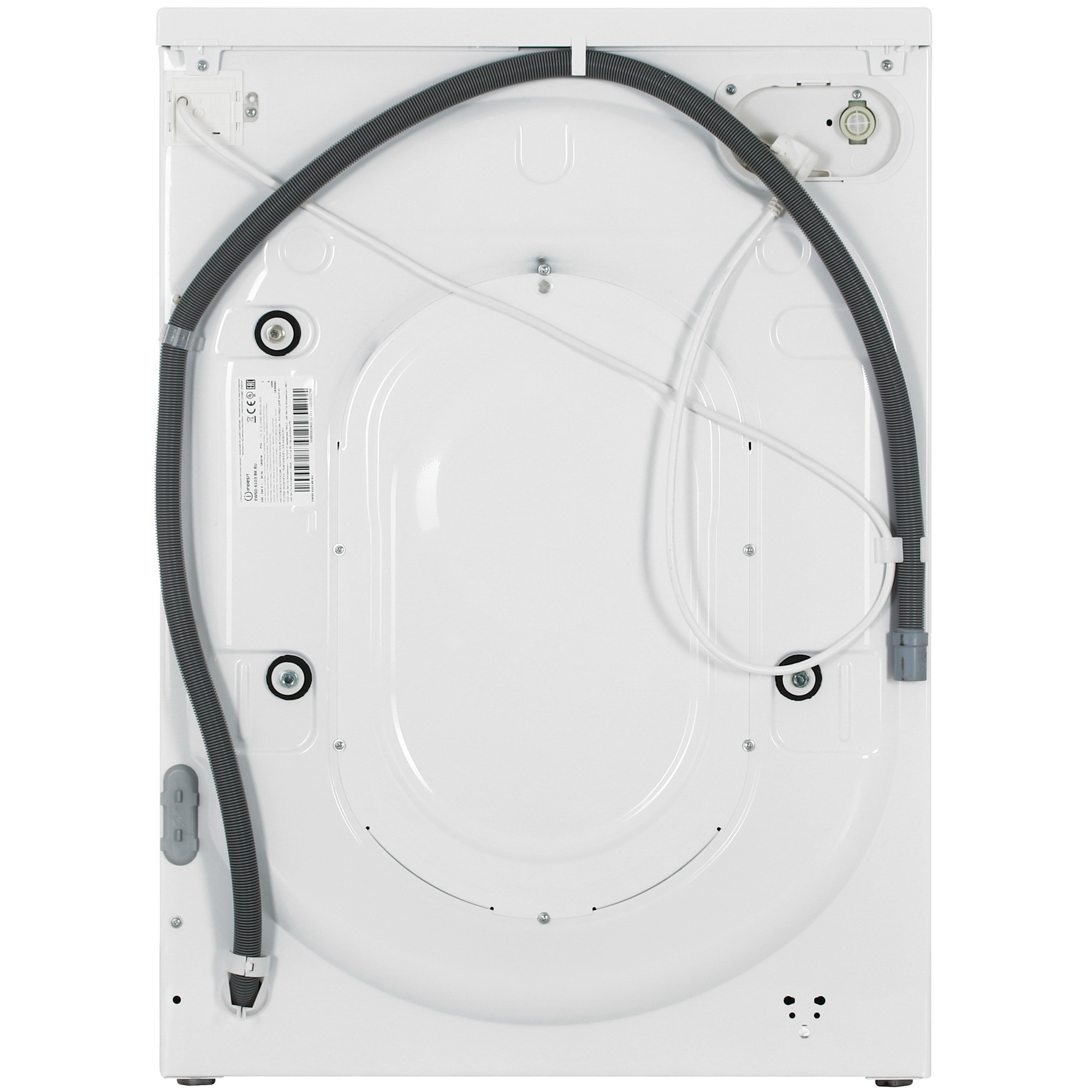 9250710 Стиральная машина Indesit EWSD 6103 BK RU белый STDN-0099663 - Вид №9