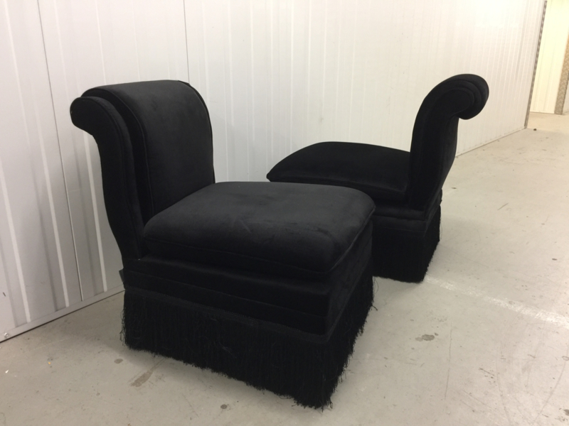 Кресло Boucheron от Eichholtz Чёрный EICHHOLTZ ДИЗАЙНЕРСКИЕ, EICHHOLTZ 062255 Черный  - Вид №3