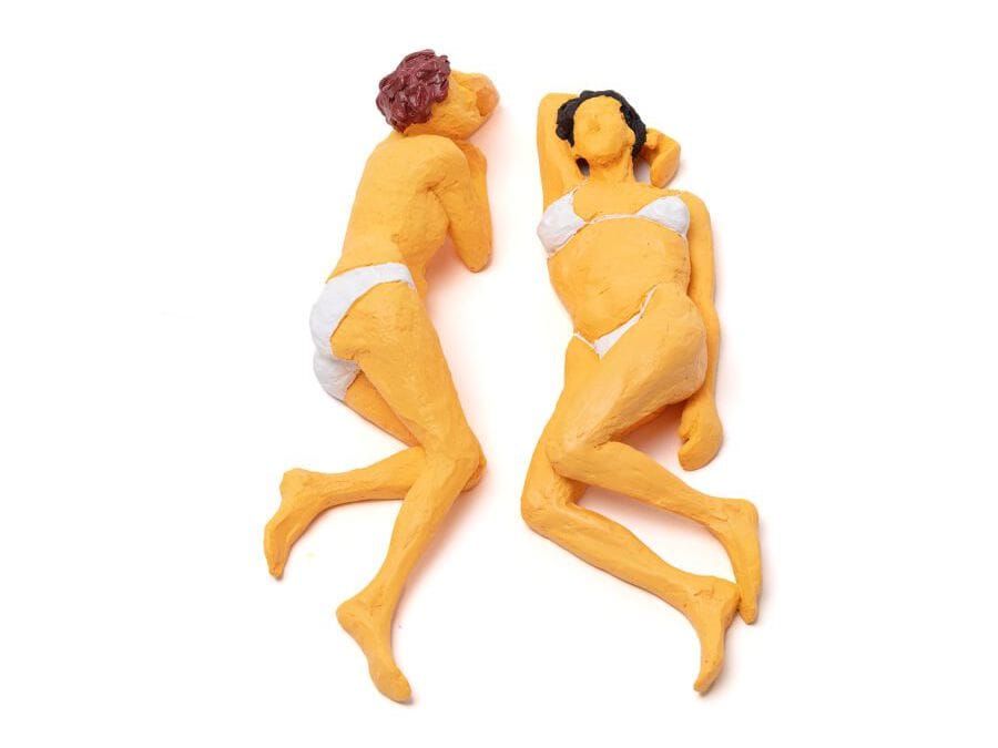 Безделушка из смолы Seletti LOVE IS A VERB MAYA & SOFIA ARCH-00023346