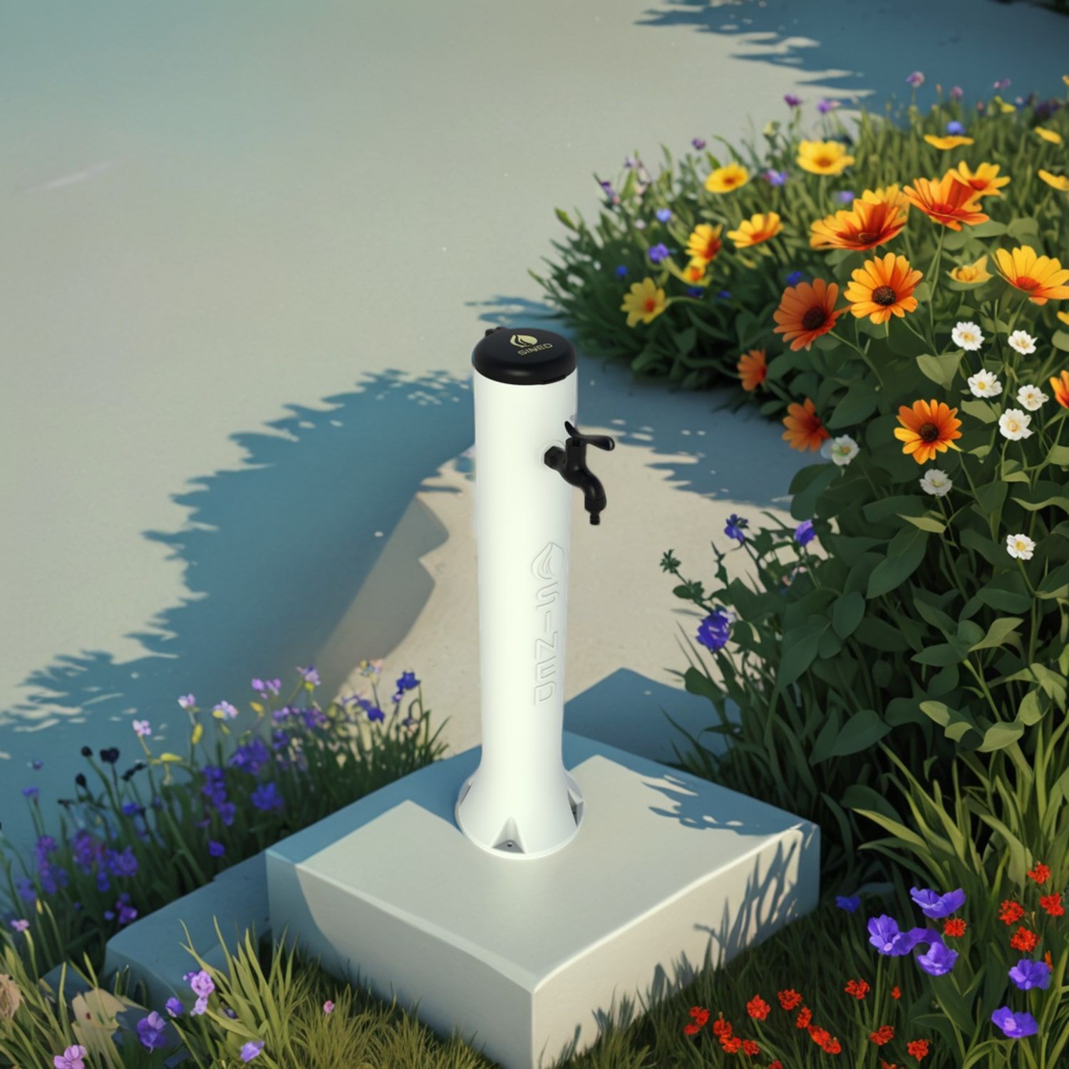 Полиэтиленовый садовый фонтан SINED TRITONE ARCH-00100761 - Вид №22