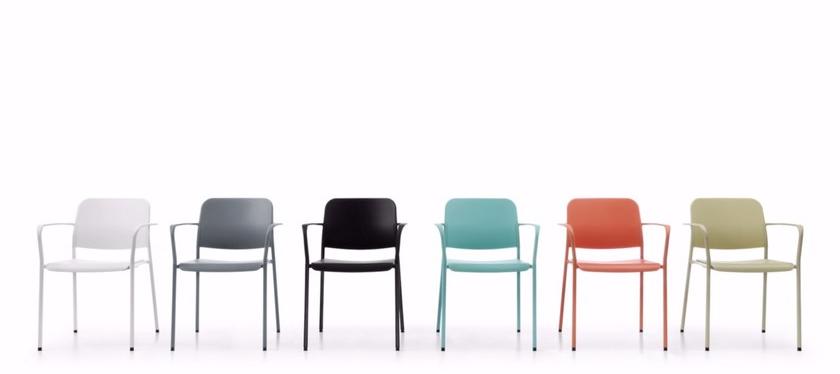 profim Стул для конференций из пластика с подлокотниками Zoo sun-id-1410872 - Вид №3