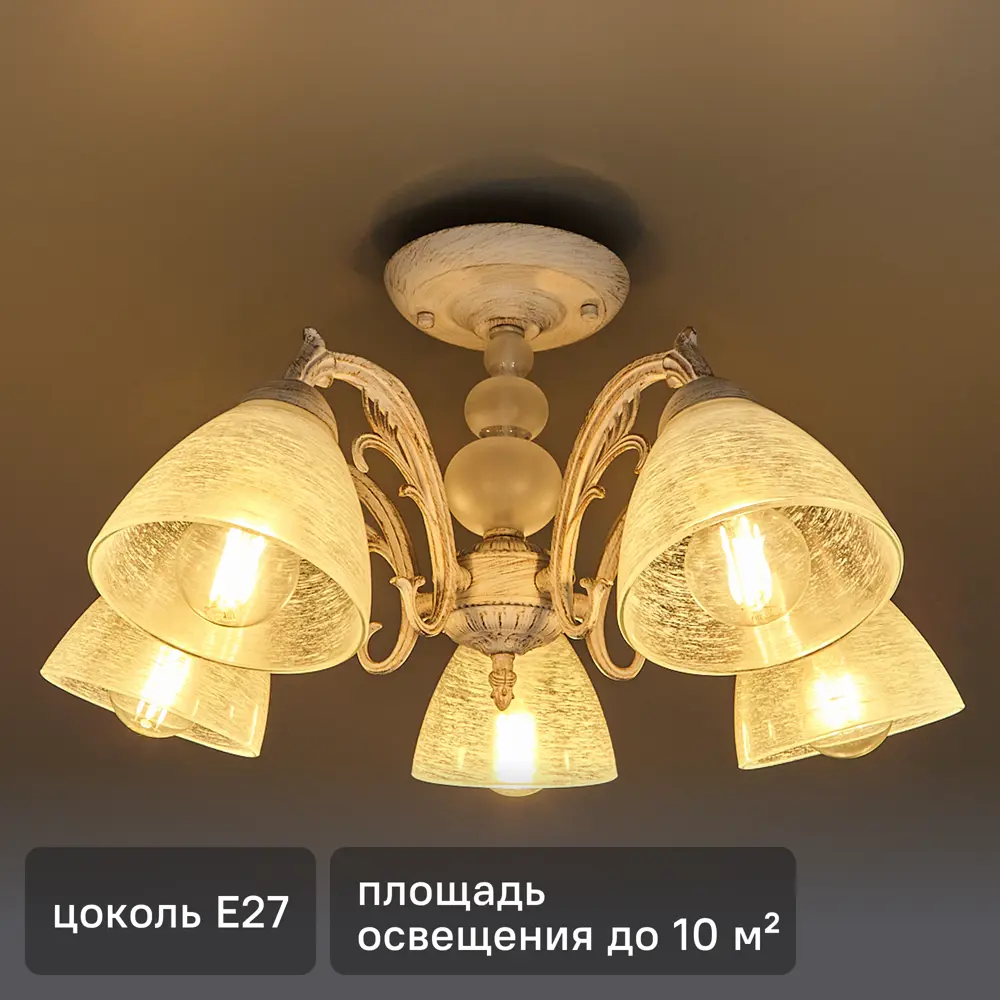 Люстра De City Ариадна - винтажное освещение для уютного интерьера 84773458