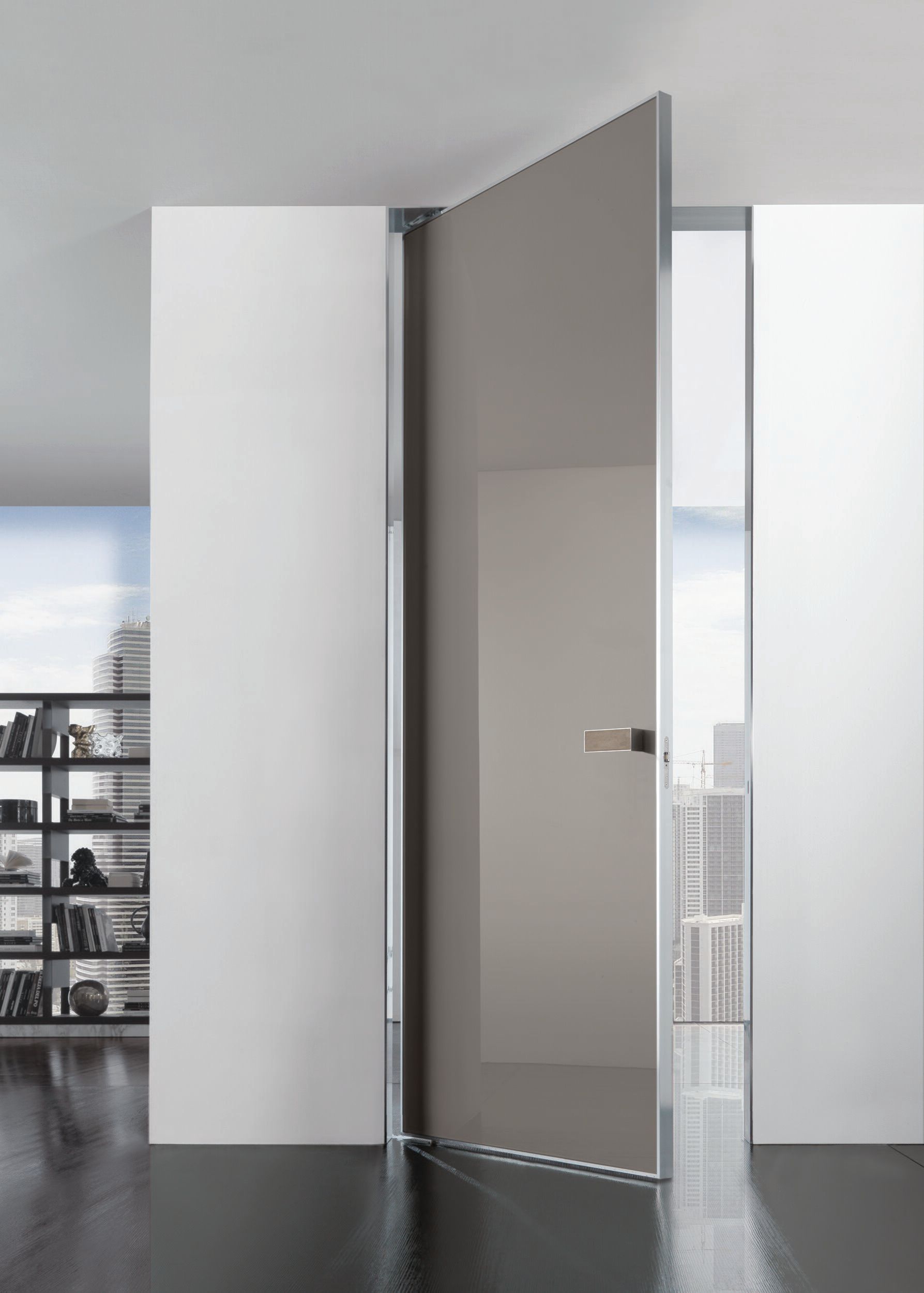 Распашная дверь из закаленного стекла Longhi Aluminiun Chic-Doors ARCH-00142904