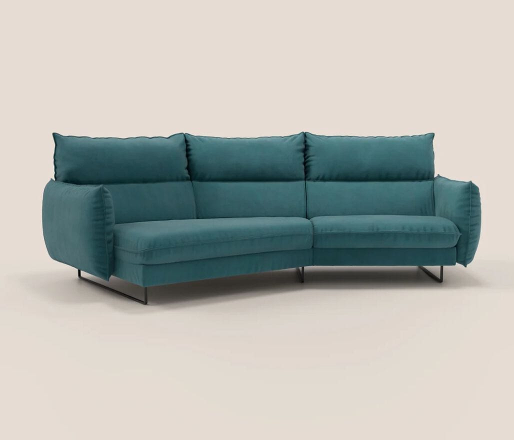 Тканевый угловой диван с электроприводом Divani.Store MONAMOUR ARCH-00095684 - Вид №10