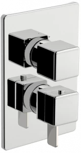 Fir Italia Смеситель для душа с переключателем и тарелкой New playone 90 8580188