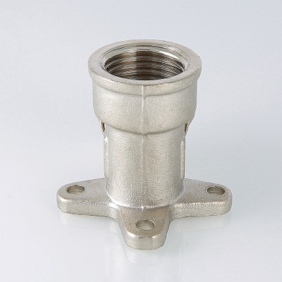 VTm.354.N.002005 Фитинг обжимной – угольник с креплением (водорозетка) Valtec 20 мм х 3/4"  - Вид №15