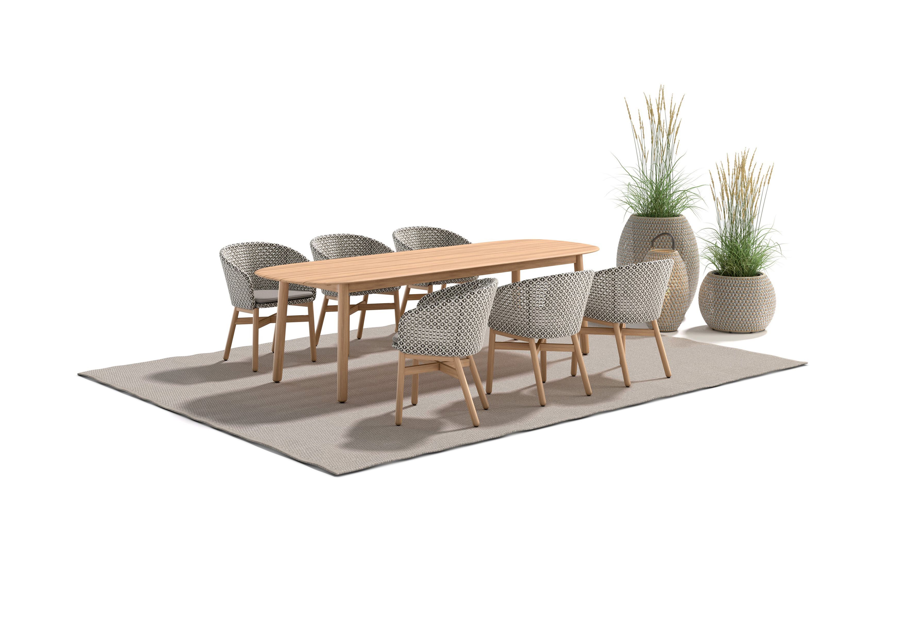 Синтетическое волокно сад стул DEDON MBRACE ARCH-00137220 - Вид №7