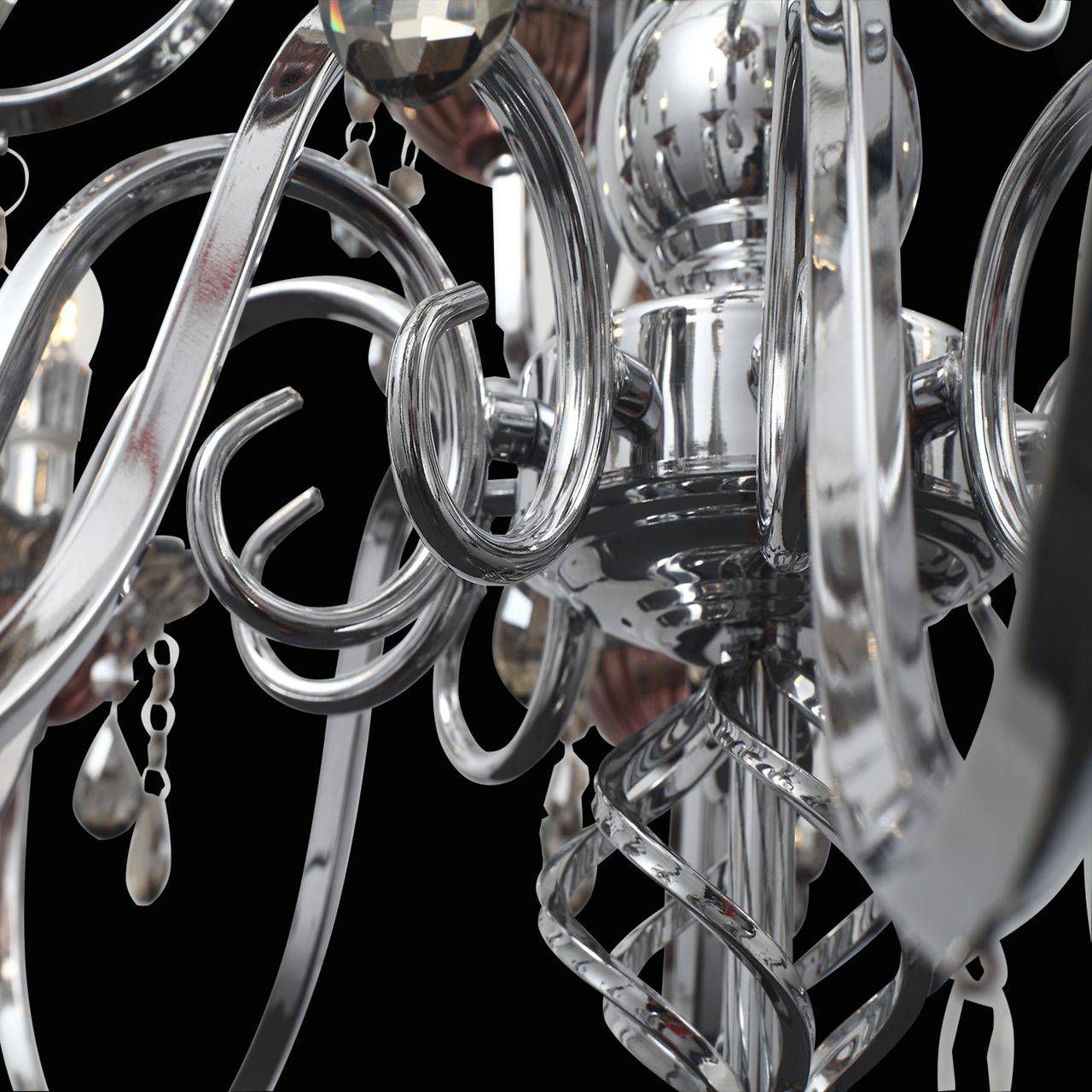 Подвесная люстра ST Luce SL139.103.15 хром ST LUCE ДИЗАЙНЕРСКИЕ 059535 Хром  - Вид №2