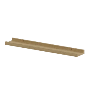 Полка настенная Spaceo Oak 60x10 см МДФ цвет дуб 82877522 STLM-2159226