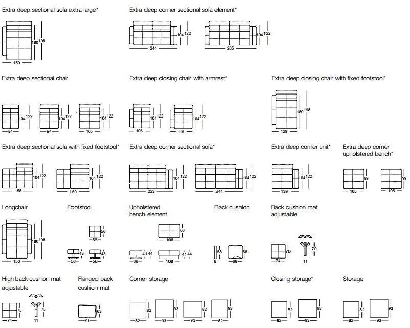 Rolf Benz Кожаный диван-санки с тафтинговым покрытием Rolf benz 50 sun-id-1407379 - Вид №8