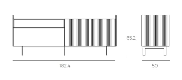 Деревянный шкаф с распашными дверями Guzzini & Fontana ELLINGTON & BASE ARCH-00035689 - Вид №2