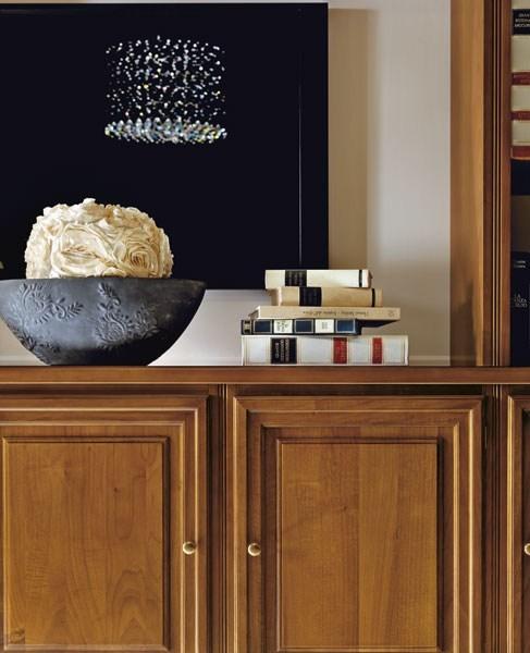 Martini Interiors Настенная система из орехового дерева с индивидуальной подставкой под телевизор Oliver’s house sun-id-1479603 - Вид №5