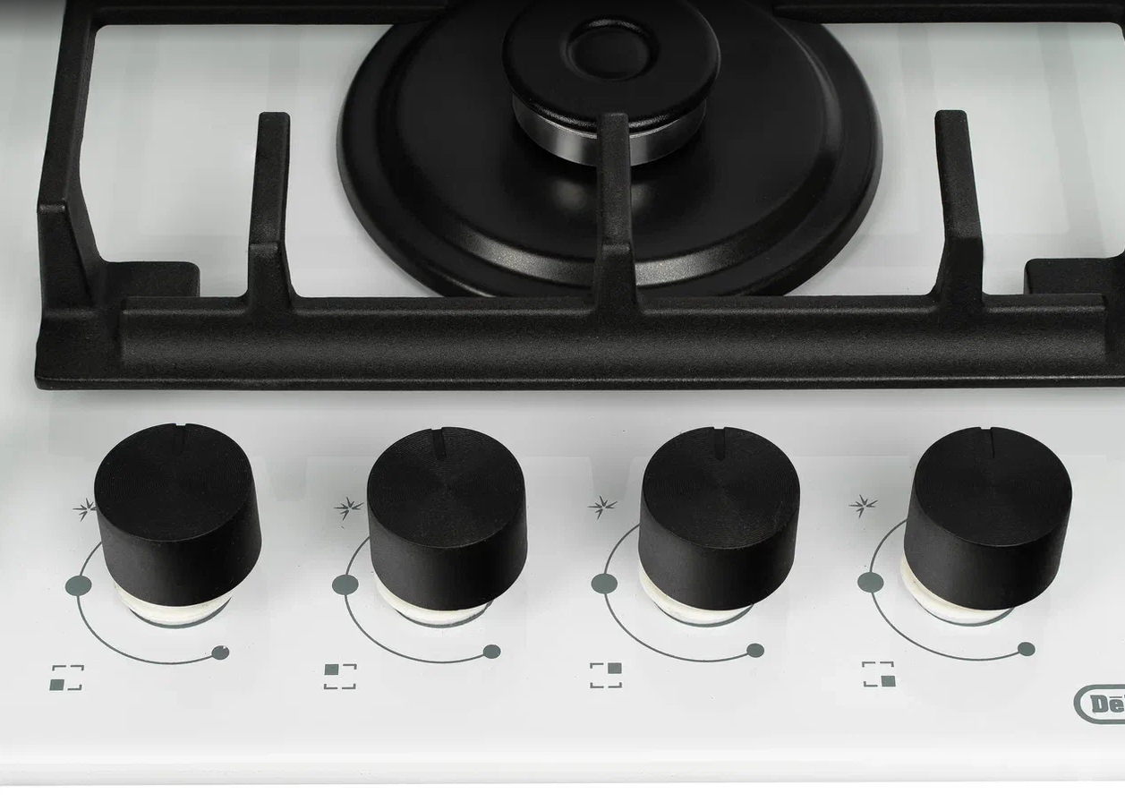 9087003 Газовая варочная поверхность DeLonghi GRETA 6GW BB STDN-0044924 - Вид №3