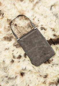 Кожаная сумка Як