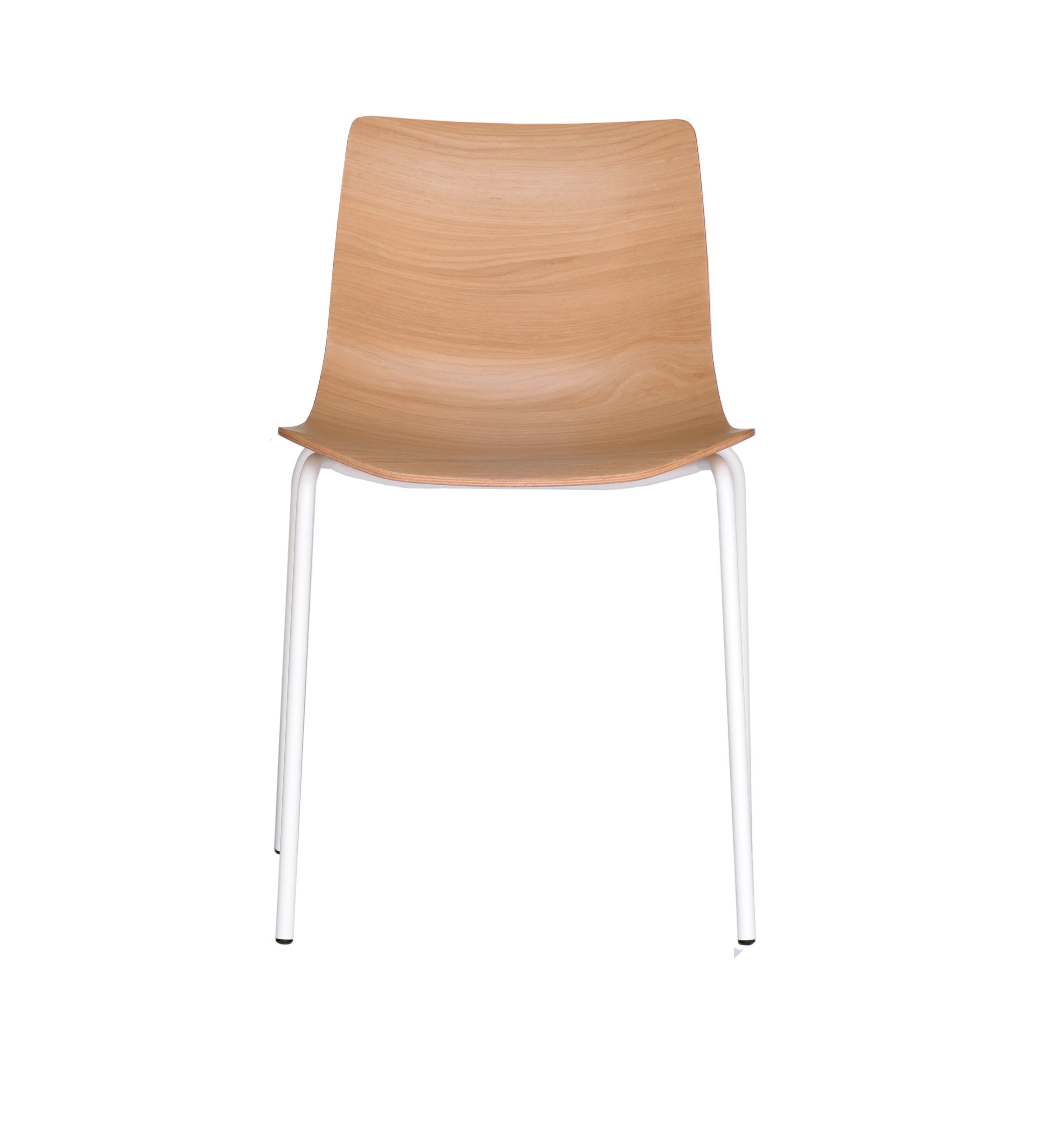 Стул из фанеры и стального основания Case Loku ARCH-00141069 - Вид №1