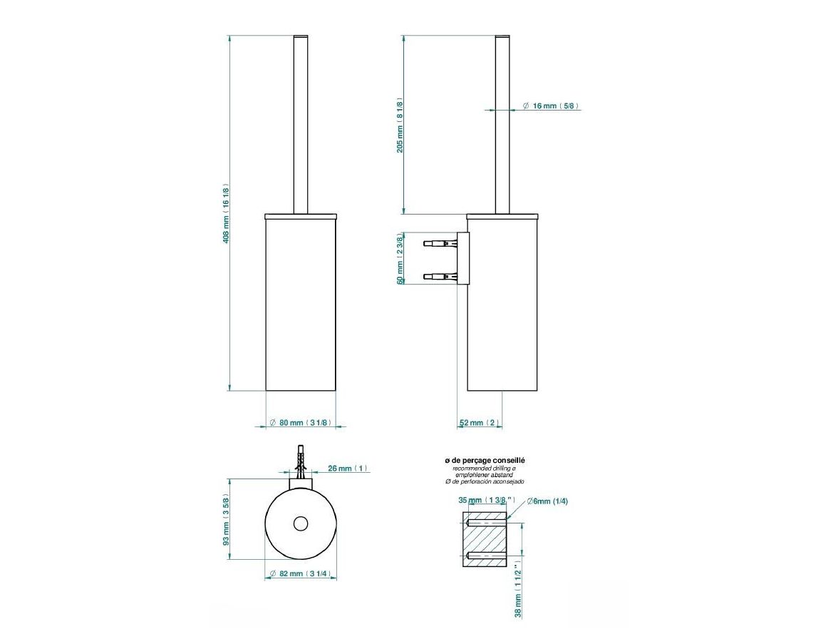 Щетка THG Paris Yoko Ice ARCH-00149479 - Вид №2