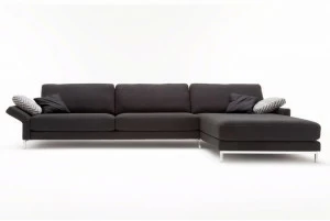 Rolf Benz Модульный тканевый диван с шезлонгом Rolf benz 011 ego