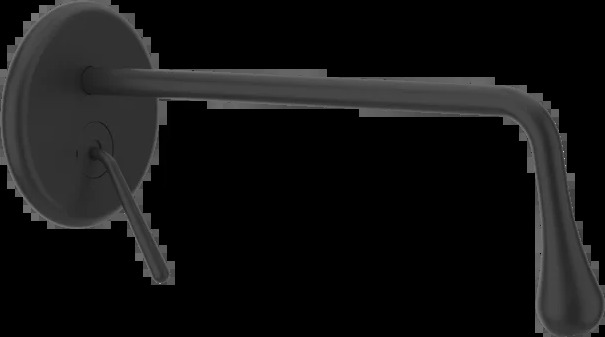 Смеситель для умывальника 33690 299 Gessi Goccia МАТОВО-ЧЕРНЫЙ