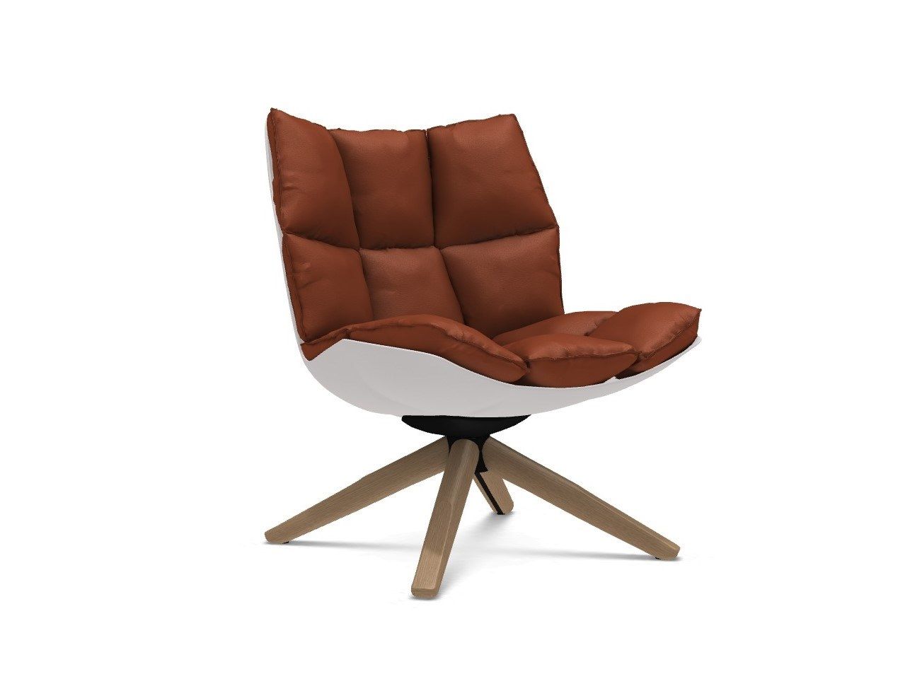 Вращающееся кресло на насесте B&B Italia Husk ARCH-00014934