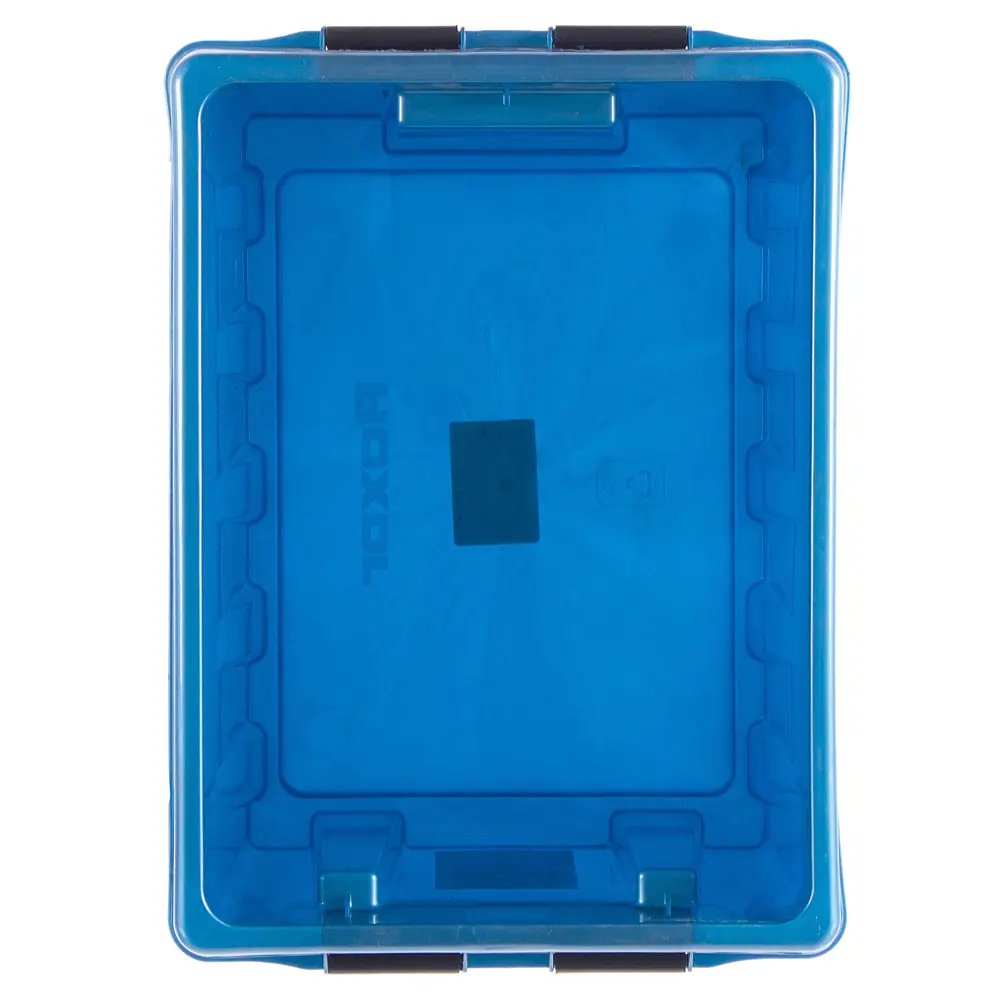 Контейнер Rox Box 30x19x40 см, 16 л, пластик цвет синий с крышкой STLM-2182630 - Вид №1