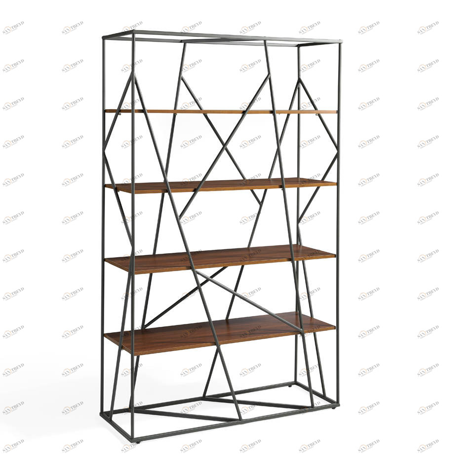 Стеллаж для книг открытый Nogal от Angel Cerda ANGEL CERDA  149942 Коричневый;серый 