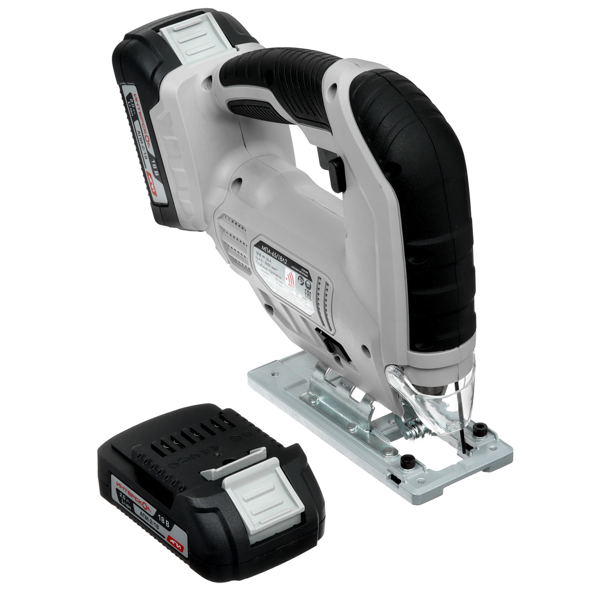 Электрический лобзик ИНТЕРСКОЛ МПА-65/18Л2 АПИ 18V 9084818 STDN-0128622 - Вид №1