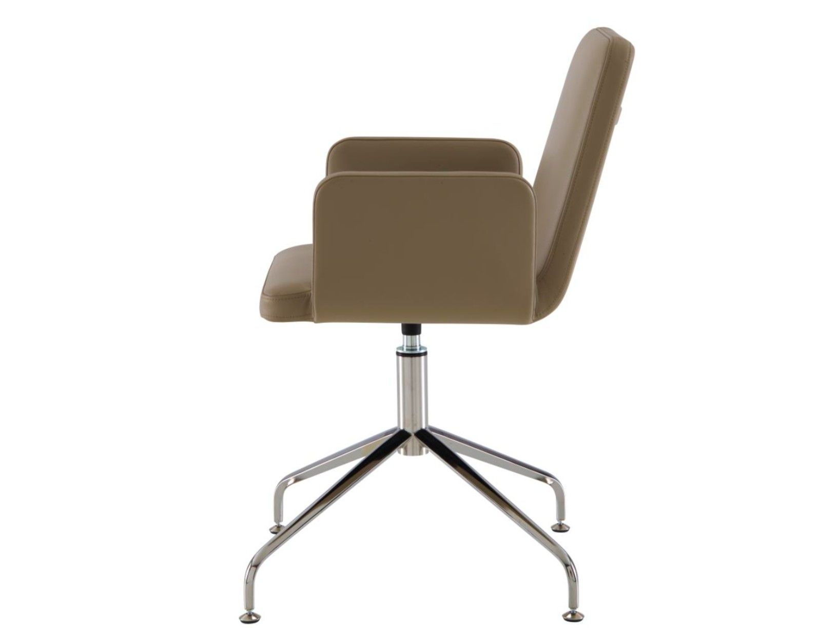 Ткань спиц поворотный стул с подлокотниками Ligne Roset Vik ARCH-00053080 - Вид №1