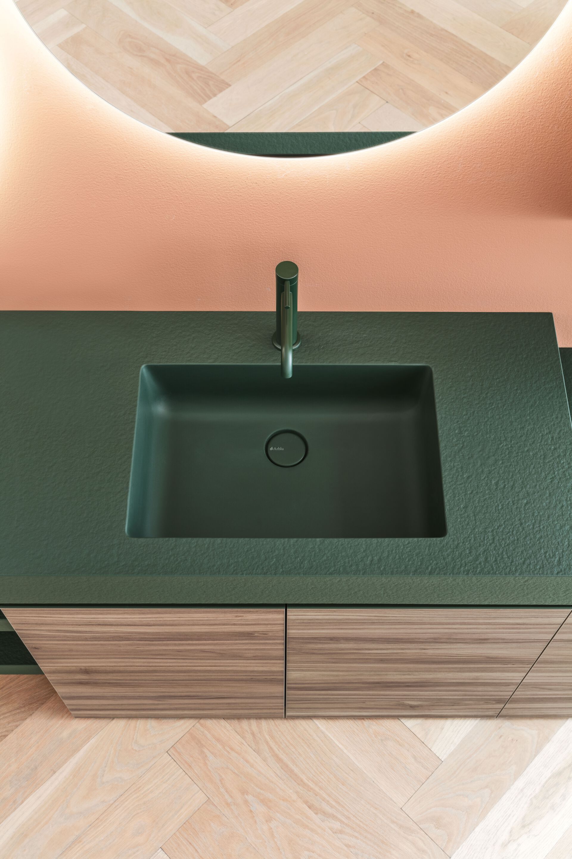 Термо текстурированный напольный умывальник ARBLU Dress System ARCH-00034389 - Вид №3