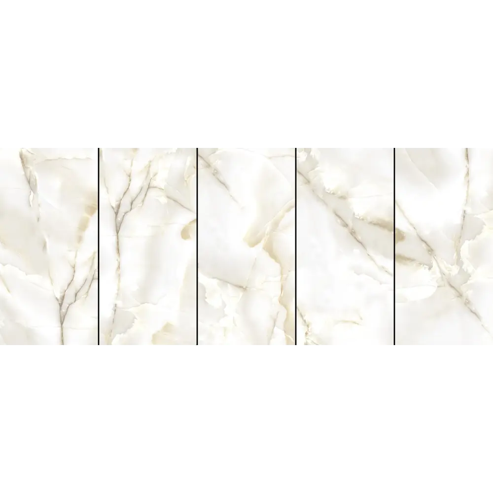 Arcadia Ceramica Onyx Primo - глянцевый керамогранит 60x120 см бежевый 89384200 STLM-1426091 - Вид №2