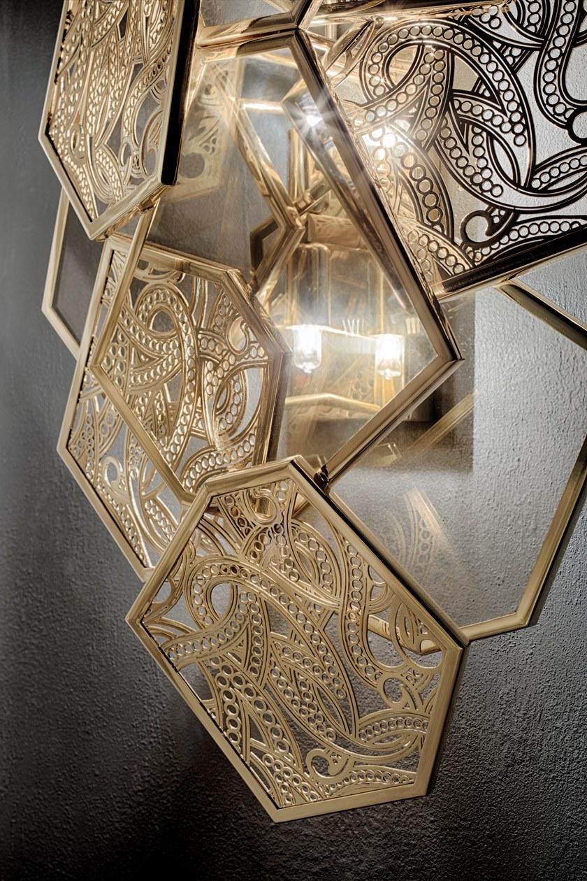 KOKET Настенный светильник непрямого действия из латуни Hypnotic sun-id-1379559 - Вид №4