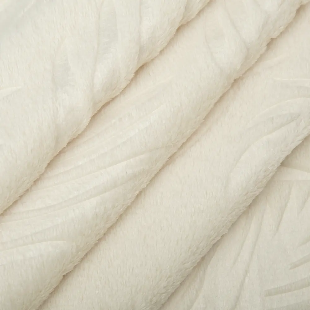 Плед TEXREPUBLIC Листья 150×200 см скандинавский бежевый 89417259 STLM-1563681 - Вид №3